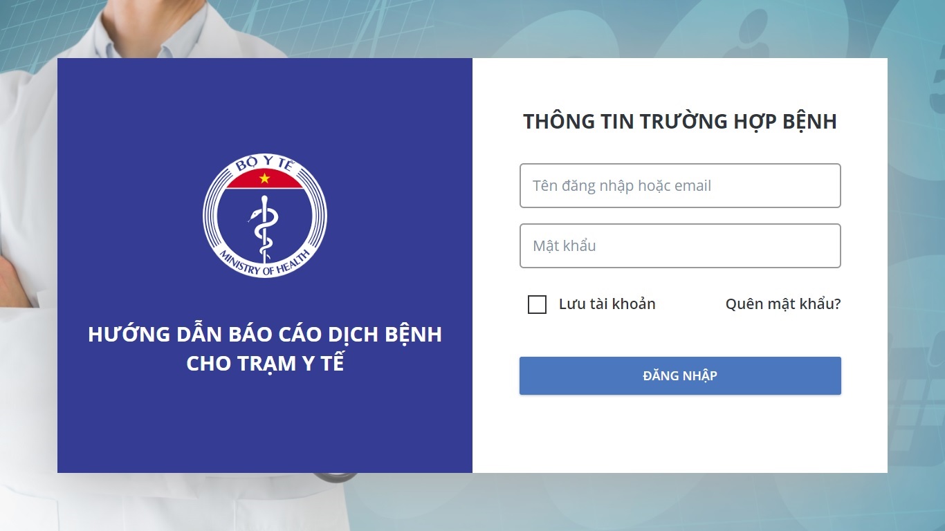 hướng dẫn trạm y tế báo cáo dịch bệnh